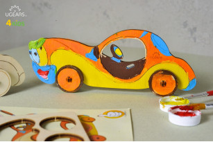 3D модель-разрисовка «Автомобиль»